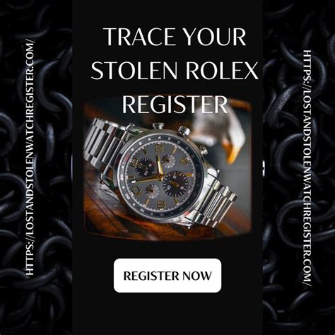 is rolex tracker safe to use|post rolex watch register.